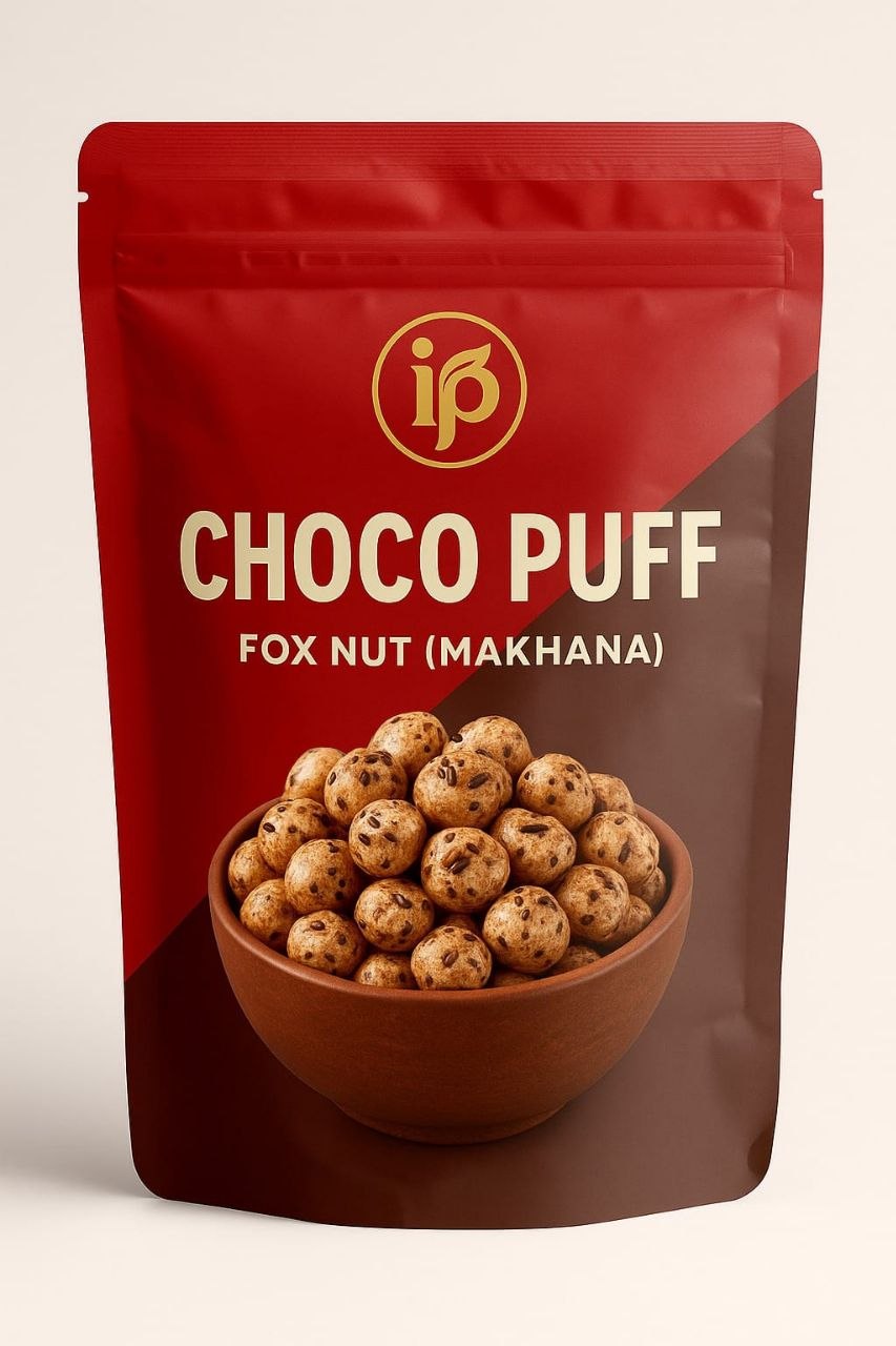 INDIPUFFS Choco Puff packaging concept