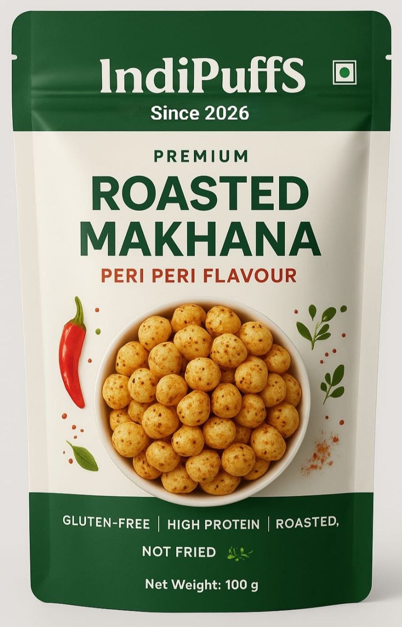 INDIPUFFS Peri Peri packaging concept